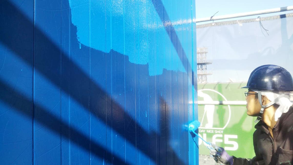 富士宮の和光美装による塗装工事の看板塗装のイメージ画像２