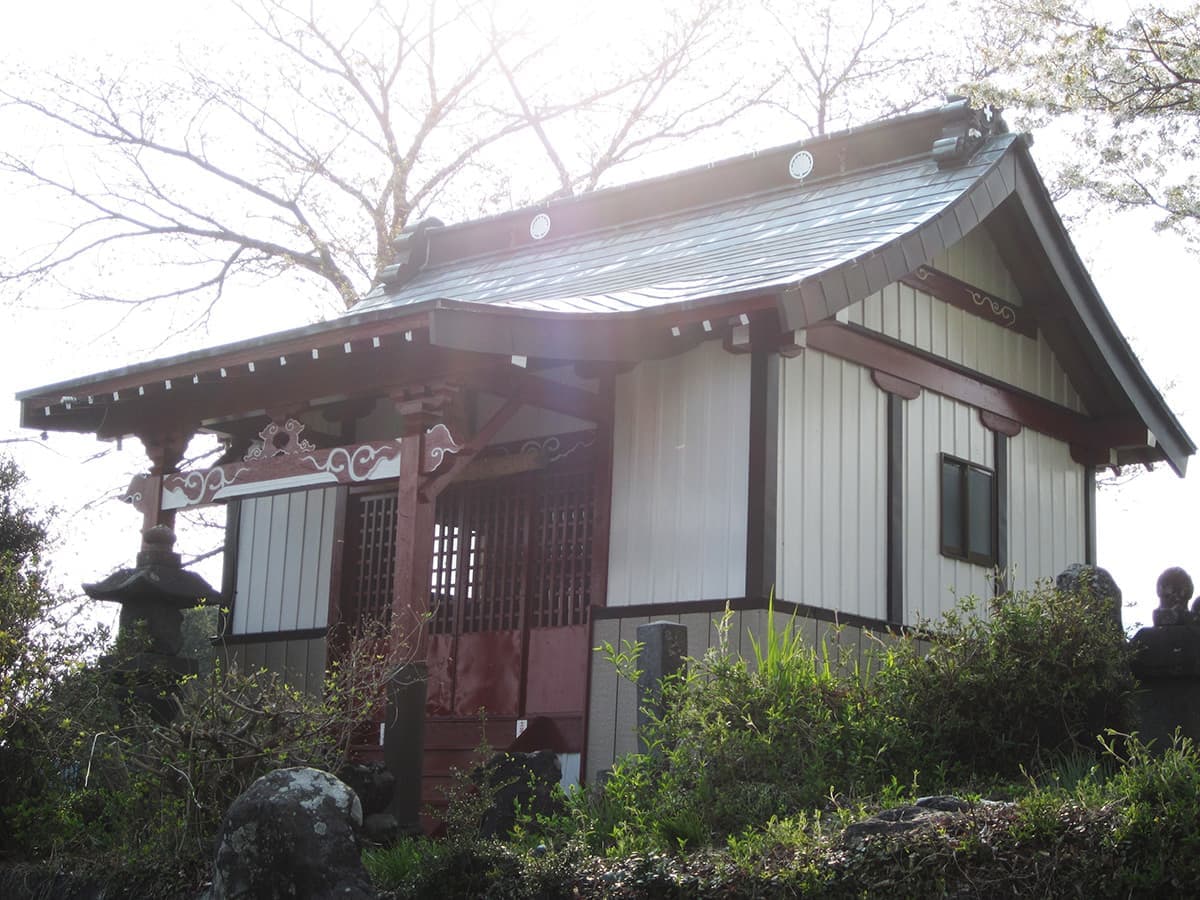 富士宮の和光美装による神社・仏閣の改修工事の曽我神社の別アングルからのイメージ画像